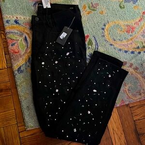 NWT buffalo jeans mid rise skinny size: 30